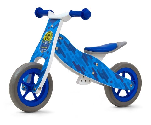 Rowerek biegowy jeździk dla dzieci  2w1 Cool Blue Army
