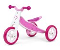 Rowerek biegowy jeździk dla dzieci  2w1 Cool Hearts