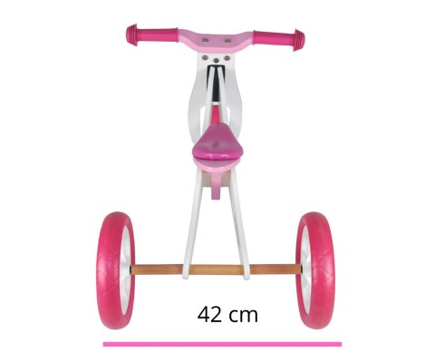 Rowerek biegowy jeździk dla dzieci  2w1 Cool Hearts