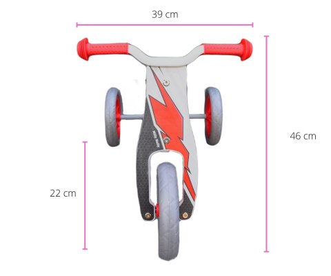 Rowerek biegowy jeździk dla dzieci  2w1 Cool Racing