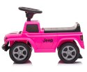 Jeździk auto Autko dla dzieci pchacz   Jeep Rubicon Gladiator Pink