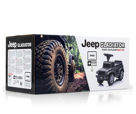 Jeździk auto Autko dla dzieci pchacz   Jeep Rubicon Gladiator White