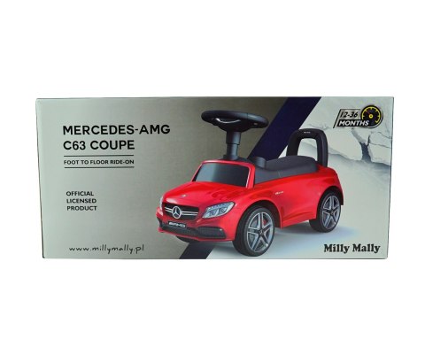 Jeździk auto Autko dla dzieci pchacz   MERCEDES-AMG C63 Coupe Red S