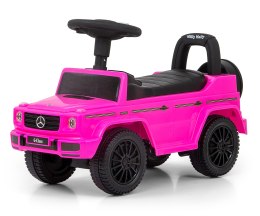 Jeździk auto Autko dla dzieci pchacz   MERCEDES G350d Pink S