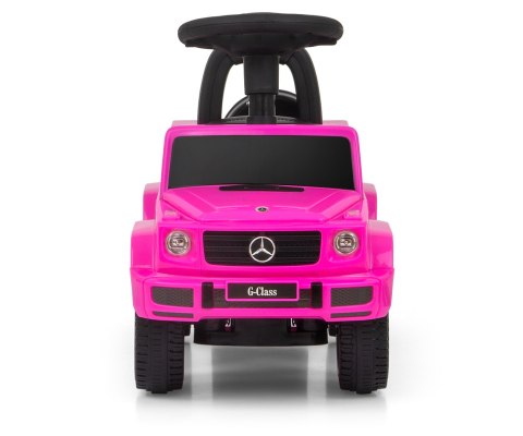 Jeździk auto Autko dla dzieci pchacz   MERCEDES G350d Pink S