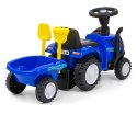 Jeździk auto Autko dla dzieci pchacz   New Holland T7 Traktor Blue