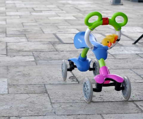 Rowerek biegowy jeździk dla dzieci  Orion Flash violet