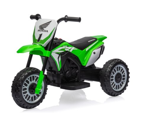 jeżdzik motor na akumulator Motocykl HONDA CRF 450R Green