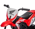 jeżdzik motor na akumulator Motocykl HONDA CRF 450R Red