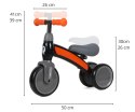 Qplay Rowerek biegowy jeździk dla dzieci  Sweetie Orange