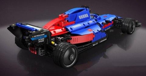 Klocki - zdalnie sterowany  Bolid F1 Niebieski 1065el.