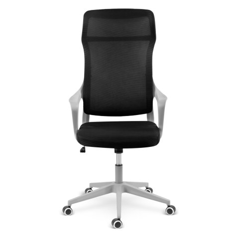 Fotel biurowy z mikrosiatki Sofotel Labi czarny