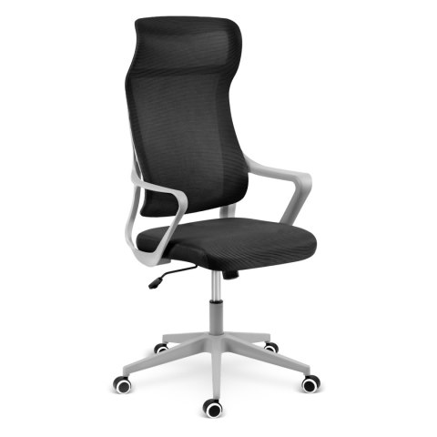 Fotel biurowy z mikrosiatki Sofotel Labi czarny