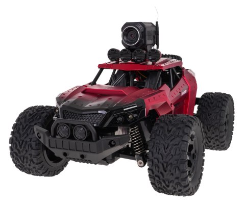 Samochód auto  samochód zdalnie sterowany  MEGA Crawler PIONEER Czerwony