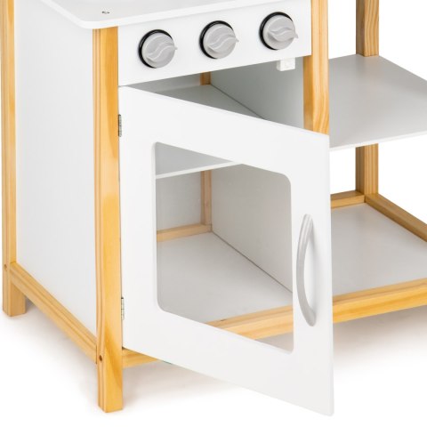 Drewniana kuchnia dla dzieci + akcesoria 