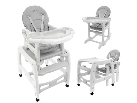 Fotelik bujany do karmienia 3w1 ECOTOYS