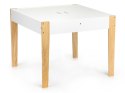 Stół stolik z dwoma krzesłami zestaw mebli dla dzieci 