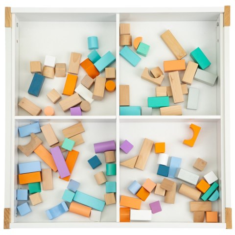 Stół stolik z dwoma krzesłami zestaw mebli dla dzieci 