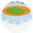 Mata piankowa EVA dla dzieci zwierzęta 90x90cm 9 el. ECOTOYS