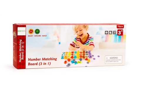 Liczydło dla dzieci sorter układanka 3w1 