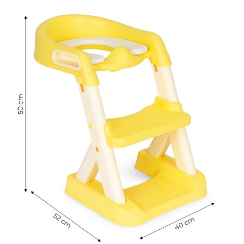 Nakładka na toaletę ze schodkami drabinką dla dzieci 