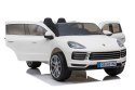Samochód na akumulator Auto elektryczne Porsche Cayenne S Biały