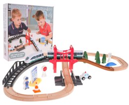 Drewniana Kolejka dla dzieci