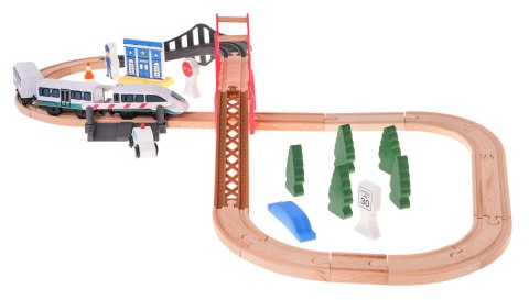 Drewniana Kolejka dla dzieci