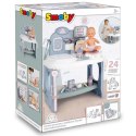 Smoby Baby Care Centrum Medyczne Opieki dla Lalek z Elektronicznym Tabletem + 24 akc.