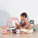 Smoby Baby Care Kącik Zabaw Dla Lalki z Półeczkami + 27 akcesoriów