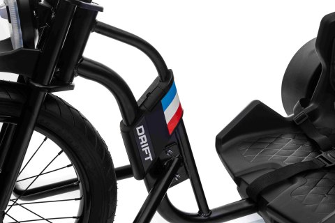 3-8 lat Max 70 KG 24V DRIFTUJĄCY Motor motocykl gokart  Czarny