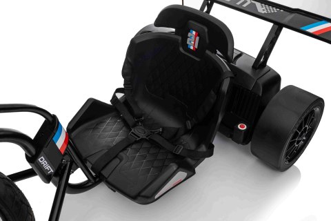 3-8 lat Max 70 KG 24V DRIFTUJĄCY Motor motocykl gokart  Czarny