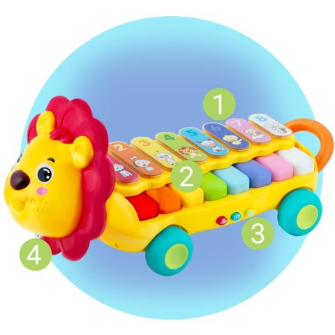Zabawka edukacyjna Ksylofon lewek RK-740 Ricokids Zabawka edukacyjna Ksylofon lewek RK-740 Ricokids