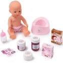 Smoby Baby Nurse Łóżeczko 2w1 Dla Lalki Przewijak + Lalka