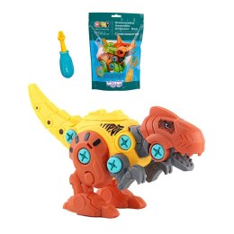 WOOPIE Dinozaur do Skręcani Tyranozaur Zestaw Konstrukcyjny + Śrubokręt