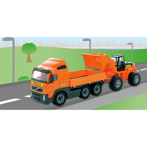 Zestaw Ciężarówka VOLVO + Koparka
