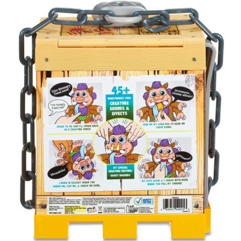 Crate Creatures Interaktywny stworek Snort Hog w klatce Crate Creatures Interaktywny stworek Snort Hog w klatce