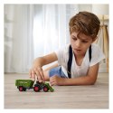 DICKIE Farm Traktor Fendt z Łyżką i Przyczepą 18cm