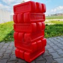 FEBER Mega Duże Klocki Jenga Wieża 18 klocków + kostka