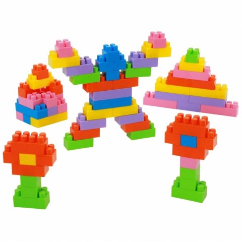 Klocki Konstrukcyjne Budowniczy 174 elementy