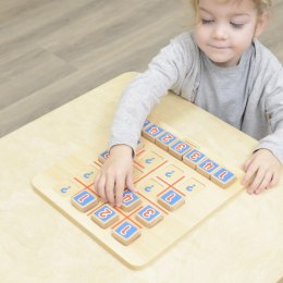 MASTERKIDZ Tablica Edukacyjna Gra Mini Sudoku Montessori