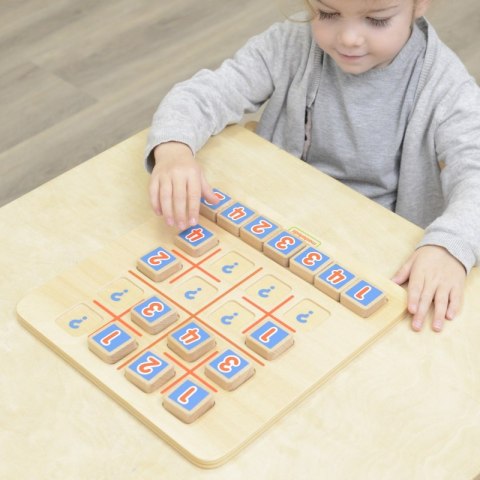 MASTERKIDZ Tablica Edukacyjna Gra Mini Sudoku Montessori