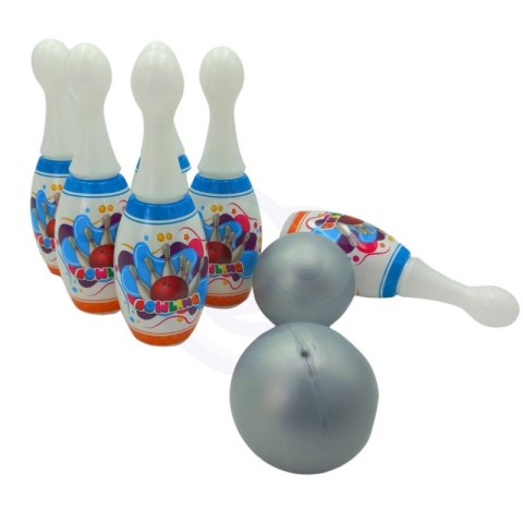 WOOPIE Kręgle dla Dzieci 6 szt. + 2 Piłki