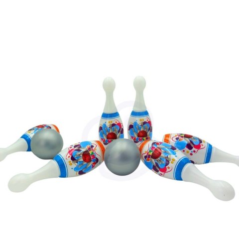 WOOPIE Kręgle dla Dzieci 6 szt. + 2 Piłki