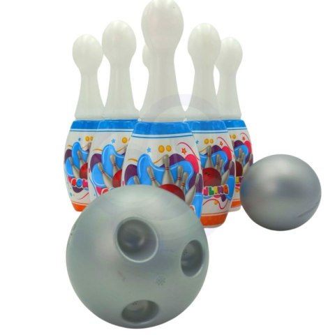 WOOPIE Kręgle dla Dzieci 6 szt. + 2 Piłki