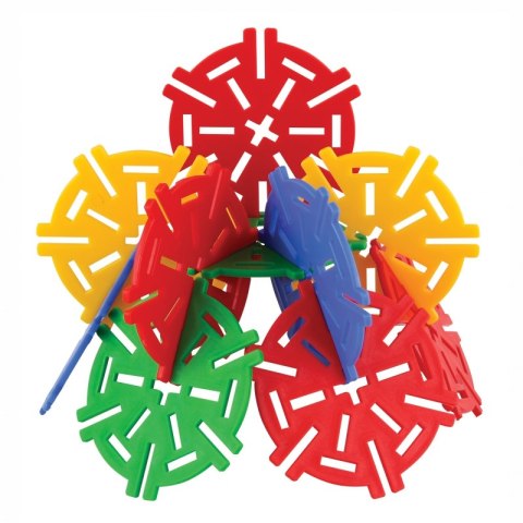 WOOPIE Zestaw Klocków Konstrukcyjny Magiczne Okręgi 72 El.