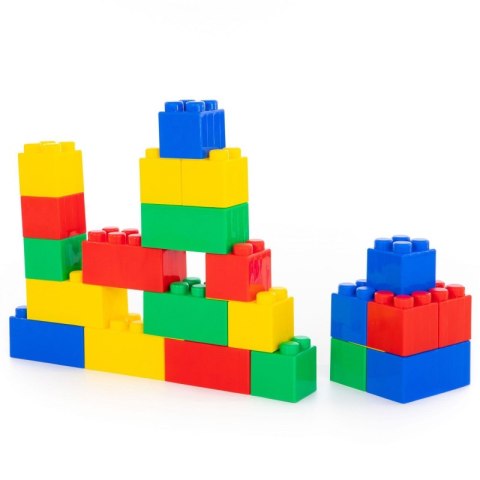 Zestaw Klocków XXL 24 Elementy + 24 łączniki