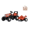 Rolly Toys Traktor Farmtrac Fiat Centenario na Pedały z Przyczepką