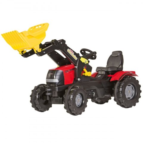 Rolly Toys rollyFarmTrac Traktor Case Puma na pedały nakładka wyciszająca + łyżka