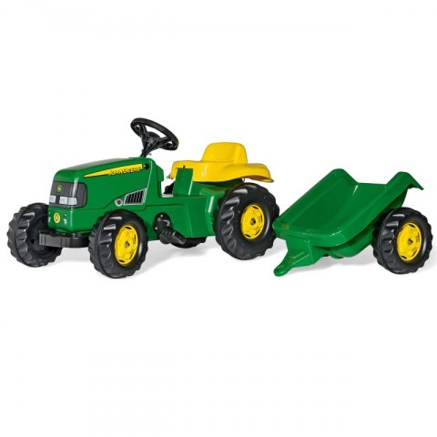 Rolly Toys rollyKid Traktor na pedały John Deere z przyczepką 2-5 lat